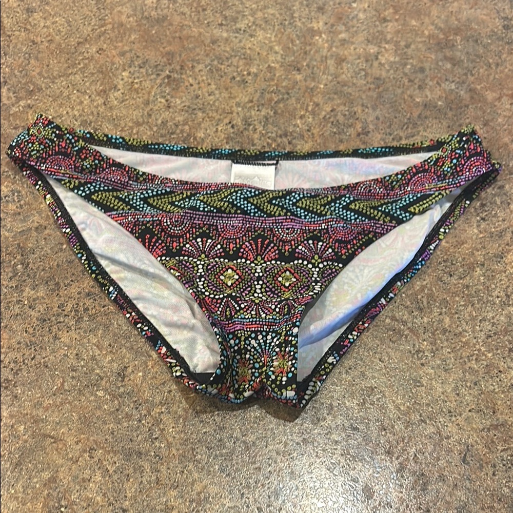 Colorful Patterned Bikini Bottoms